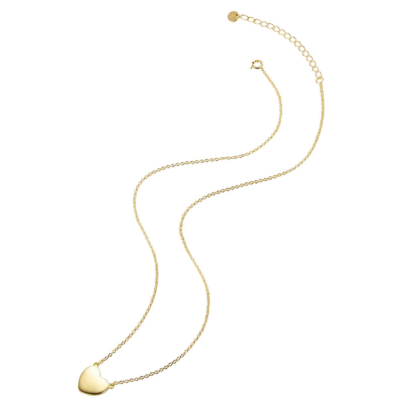 Herz Kette gold Basic