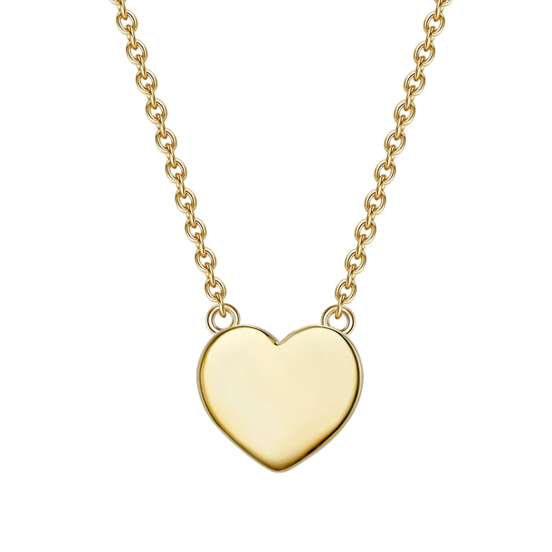 Herz Kette gold Basic