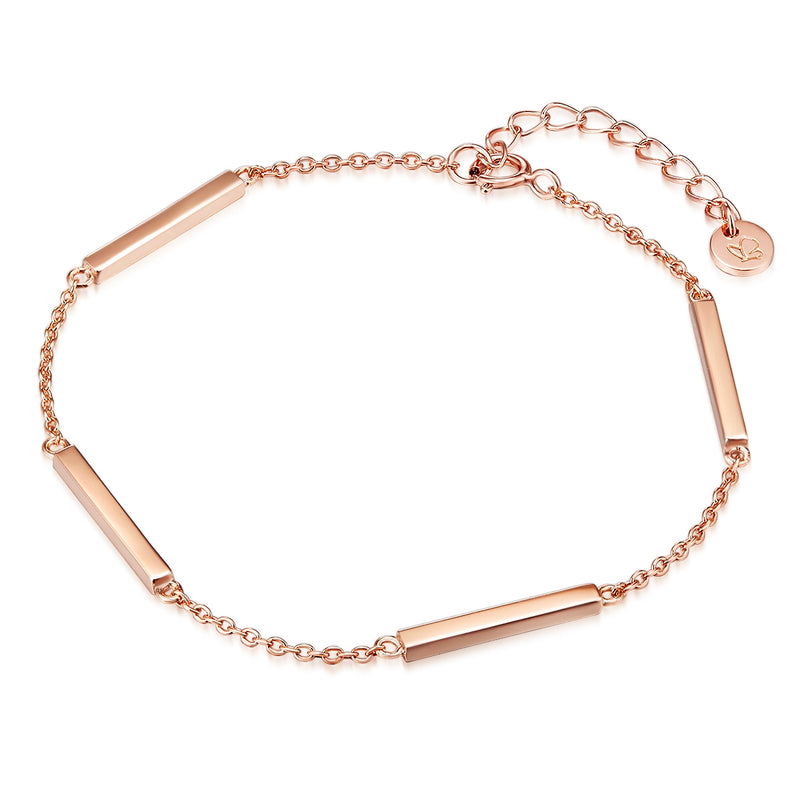 Armband Stäbchen roségold