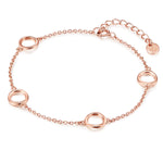 Armband KREISE roségold