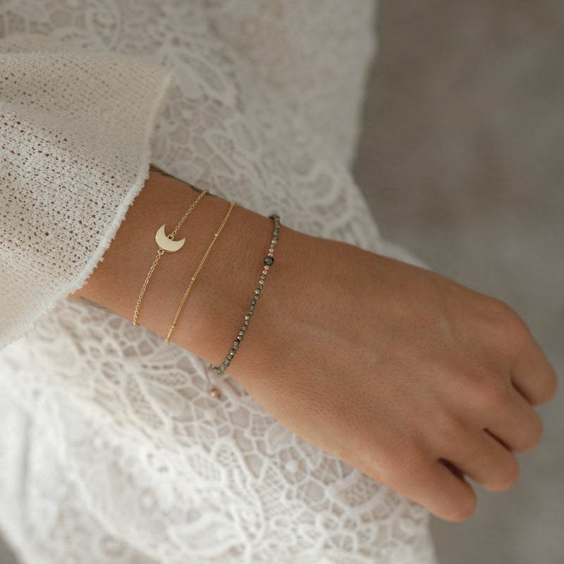 Armband Mond gold