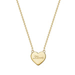 Kette LOVE gelbgold