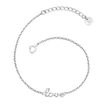 Armband love silber