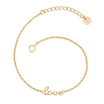 Armband love gold