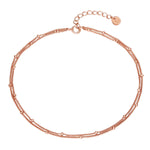 Fußkette roségold