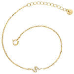 Armband gold Schlange