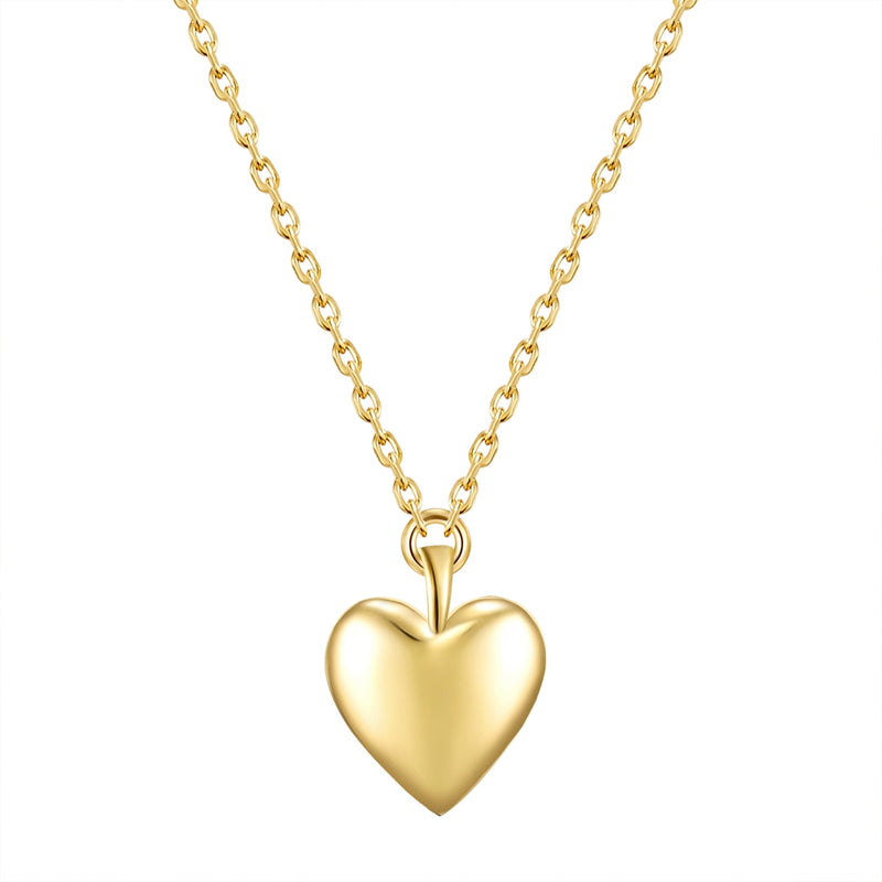 Herz Kette in gold