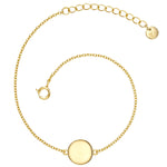 Armband Kreis gold