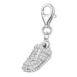 Charms Anhänger Sneaker silber