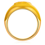 Ring WASSERMANN gold Emaille beige