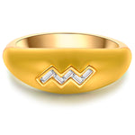 Ring WASSERMANN gold Emaille beige